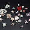 1 Pcs Luxury Casual Shoes Charms Laces Buckle Sneakers Shoelaces Clips Decoration Rhinestones Pearl Gem Flower Shoes Accessories