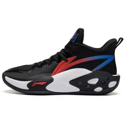 Li Ning Textile, Synthetic Leather, TPU Cushioning Slip Resistant Abrasion Resistant Coverage Support Low Top ABFS007-2
