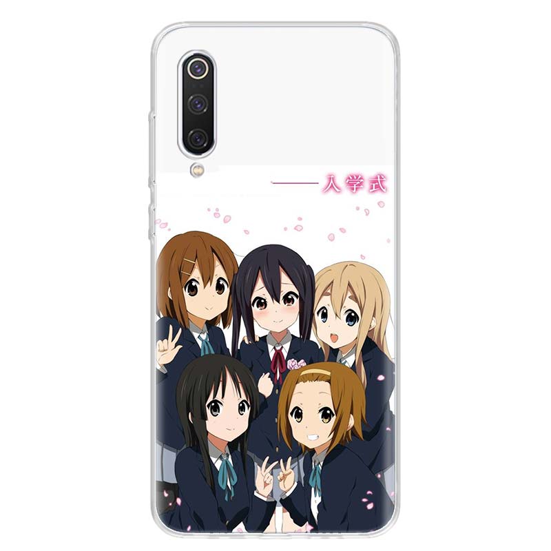 K on! Hirasawa Yui Anime For Xiaomi Redmi Note 14 13 12 11 10 Pro Phone Case 12S 11S 11T 11E Plus 14Pro 13Pro 12Pro 11Pro Cover