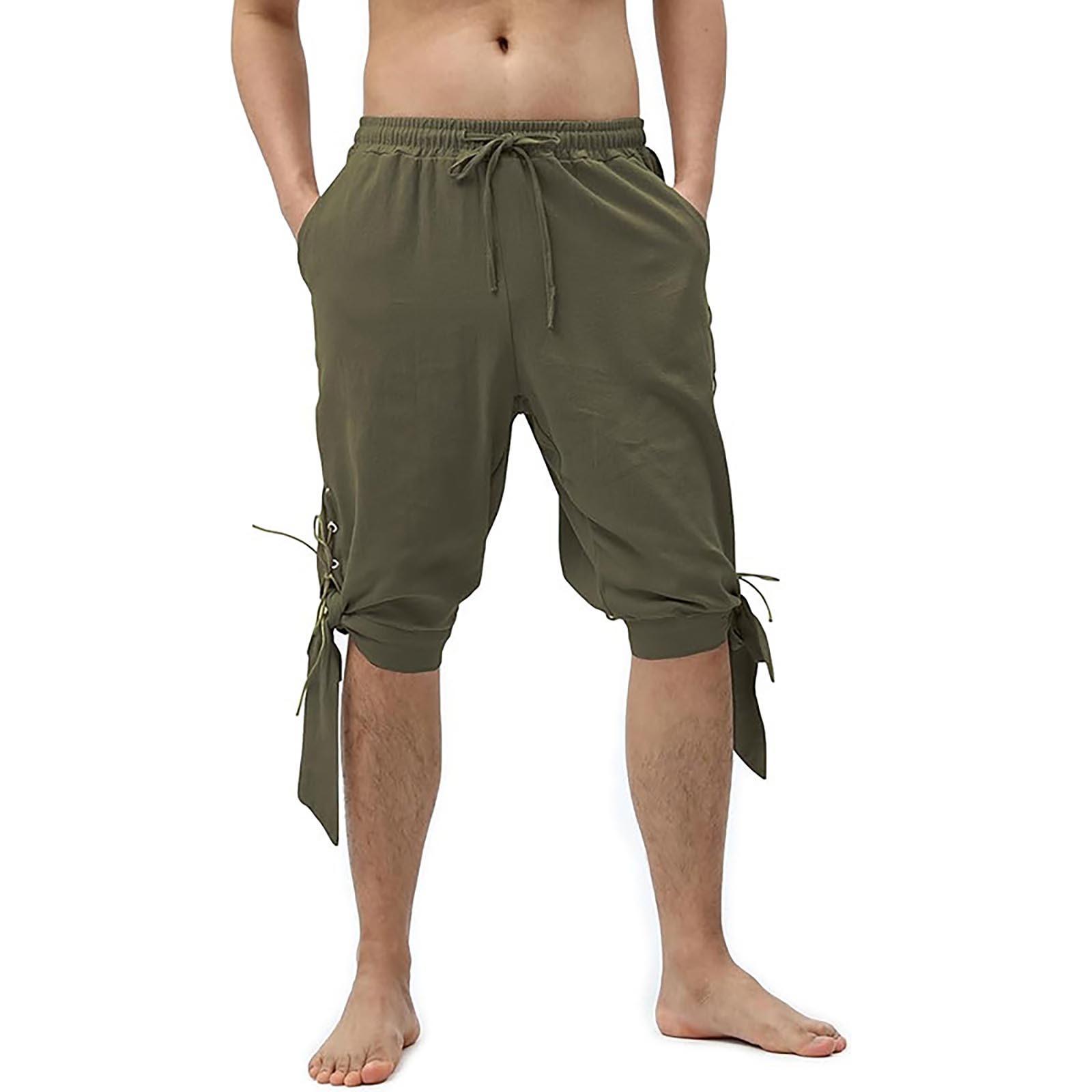 

Новые летние мужские шорты для выступлений, шорты для дискотек L армия зеленый