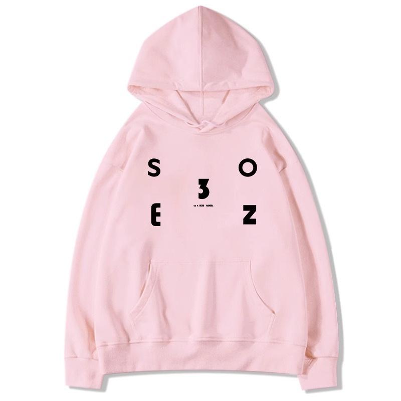 Autumn and Winter Ins Lazy Wind Letter Printing Fleece Hooded Sweater Thin Women's 2025 Trendy Brand Early Autumn Hoodie