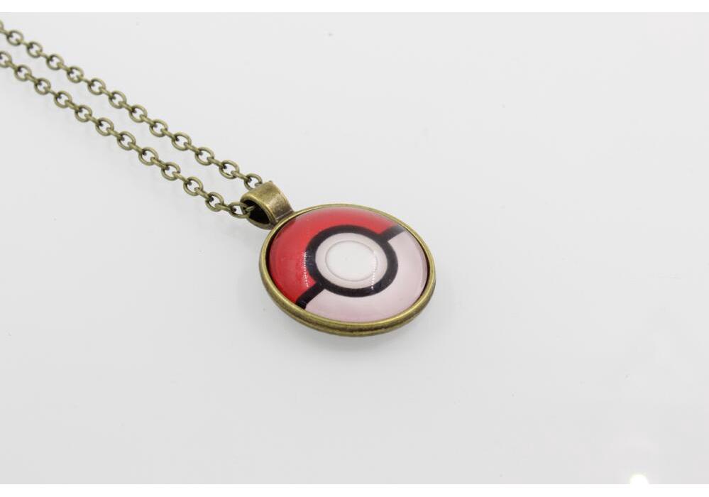 Korean Style Fashion Anime Pokemon Eyes Necklace Clavicle Sweater Chain