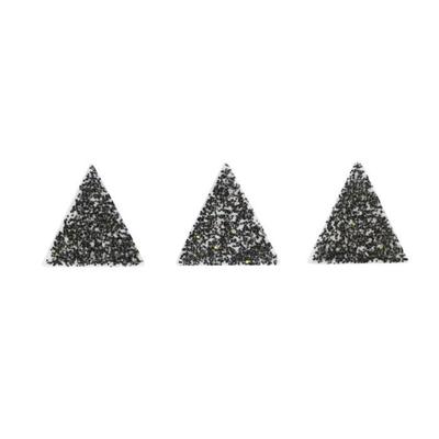 Motif Thermocollant transfert Customisation textile Triangle Noir 1 cm