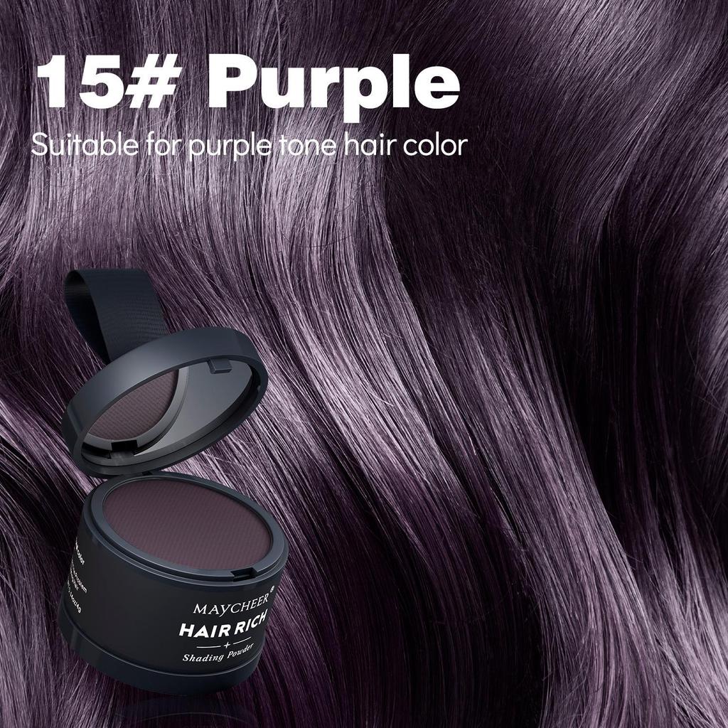 MAYCHEER Polvere Ombreggia-Attaccatura dei Capelli con Applicatore