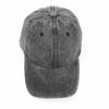 Washed Cotton Baseball Cap Men'S And Women'S Fashion Dad Hat Casual Retro Soft Top Curved Brim Solid Color Cap