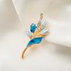 Elegant Temperament Flower Brooch Exquisite Design Luxury Jewelry Fashionable Collar Buckle Flower Pin Beautiful Accessories