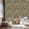 Animal Skin Wallpaper Brown, Beige, Cream and Gold 50x1000
