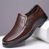 Handmade Men Shoes Genuine Leather Casual Shoes For Men Flat Platform Walking Shoes Loafers Breathable Sneakers Zapatos Hombre