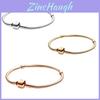 Heart-shaped Snake Chain Bracelet A Gift Of Love And Style