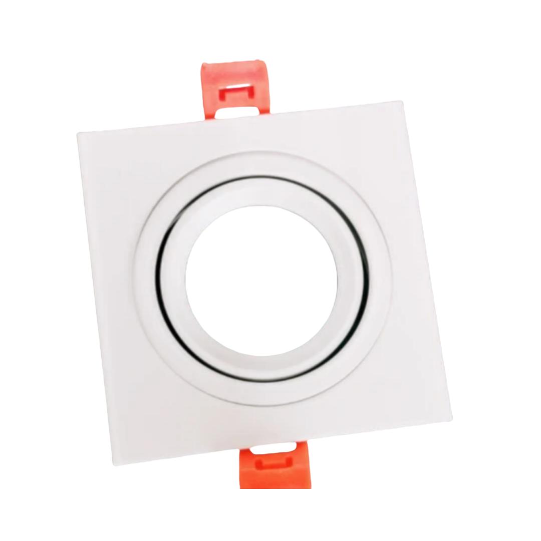 

10 шт. современный алюминиевый заводская цена алюминиевый черный с головкой света встраиваемый потолочный светильник регулируемый MR16 прожектор лампа рамка