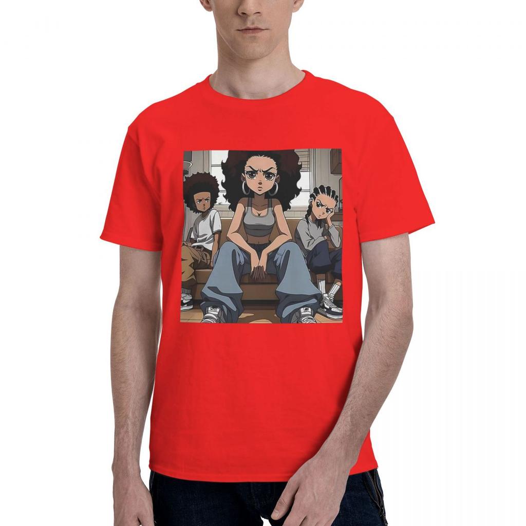 Hip Hop Comicfigur 100% Baumwolle Lässig Atmungsaktiv Bequem Shirt Lustige Herren T-Shirts Herren Oberteile