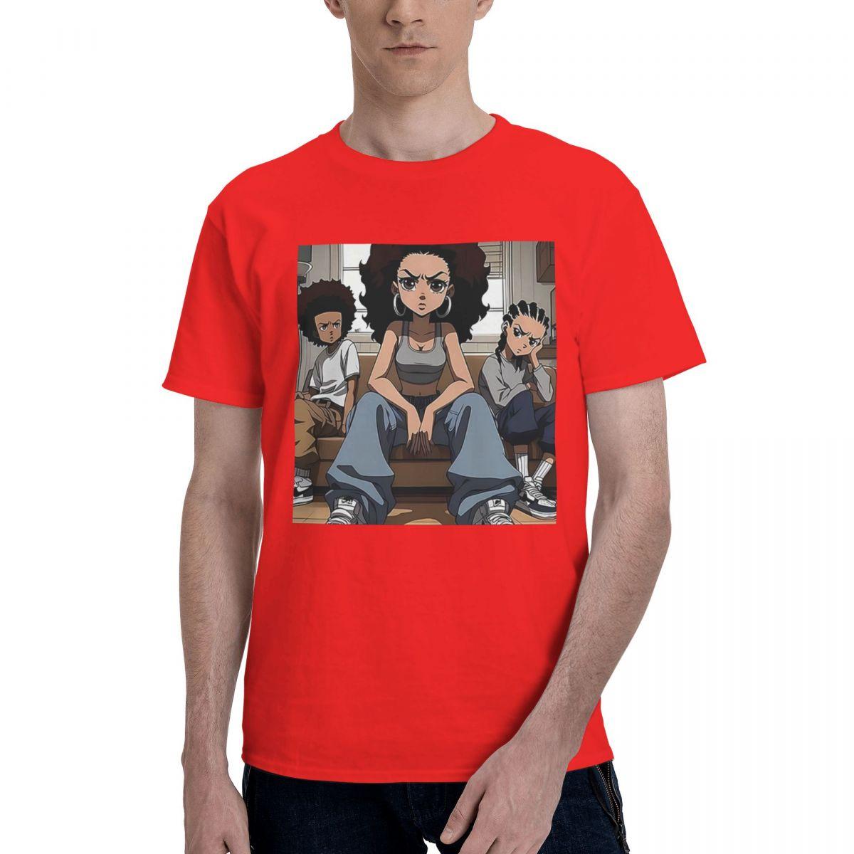 

Hip Hop Comic Character 100 Cotton Casual Breathable Confortable Shirt Funny Mens TShirts Mens Tops S