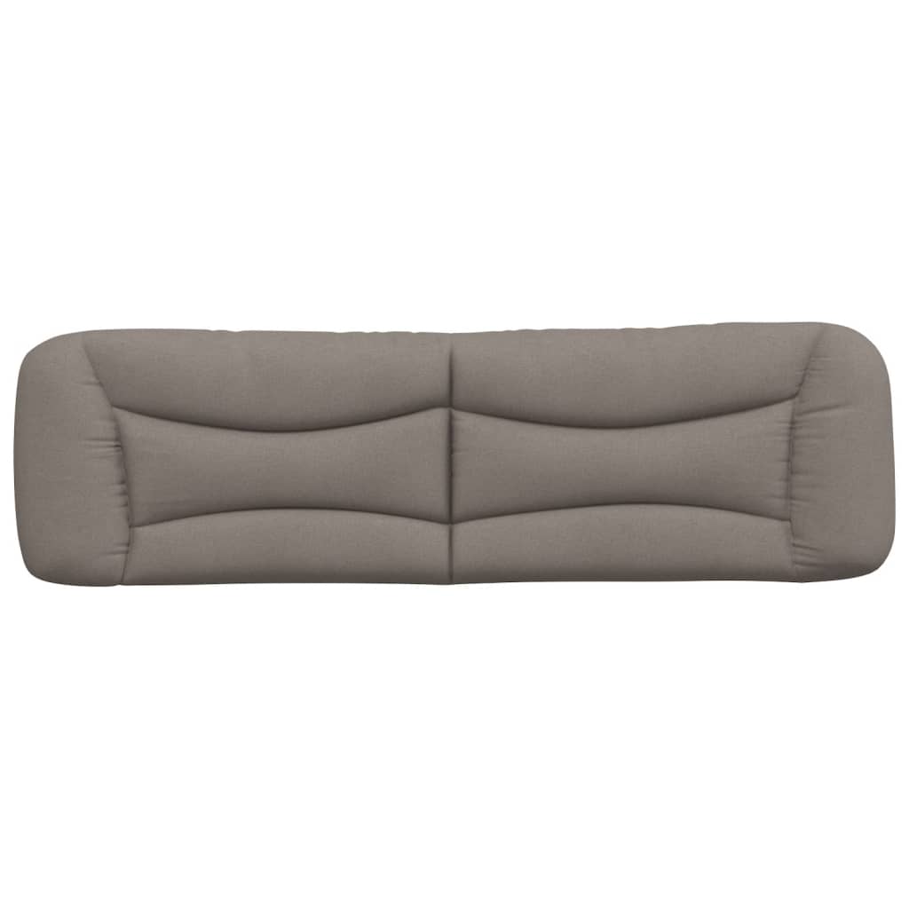 Vidaxl Poduszka Na Wezgłowie, Kolor Taupe, 180 Cm, Tkanina