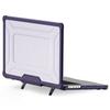 For MacBook Pro 16 inch (2024) (2023) (2021) (A2485 M1 Pro/M1 Max/A2780) Anti-Slip Laptop Case Heat Dissipation PC+TPU Kickstand Cover
