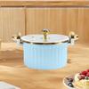 7L Cooking Pot for Food Preparation And Steaming Rice Noodles with Lid