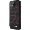 Amg Amhmp15S23Sspk Iphone 15 / 14 / 13 6.1 Black/Black Hardcase Silicone Large Rhombuses Pattern Magsafe