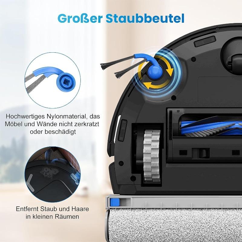 For Ecovacs T80 Omni / T80 Pro Omni / Yeedi M14 Plus Vacuums Cleaner Accessories  Mop Cloth Side Main Brush Dust Bag HEPA Filter