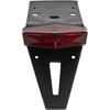 Rear Fender Mount Red LED Tail Light Brake Lamp Turn Signals License Plate Light for Custom Off-Road Motorcycle Dirt Bike
