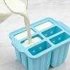 Nontoxic Silicone Ice Lolly Maker Mould 6 Cavity Popsicles Molds For Kids Party Supplies And Homemades Freezing Treats