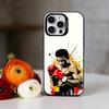 M-Muhammad Ali Phone Case For iPhone 17,16,15,14,13,12,11 Plus,Pro Max,XS,Colored Silver Plated Inside Cover