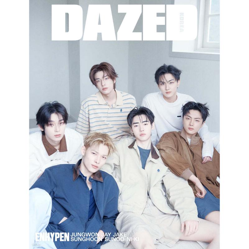 (Pre-order) ENHYPEN DAZED Korea Magazine May 2026 Cover Select A-I