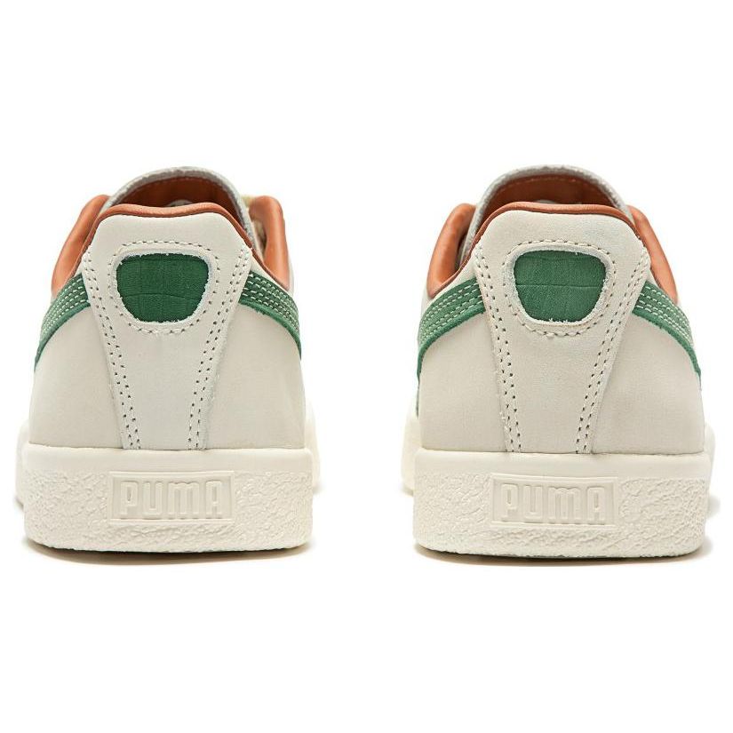 Puma Clyde FG Pristine Vine Green Unisex-Sneaker Creme Frühlings-Lavendel 391135-01