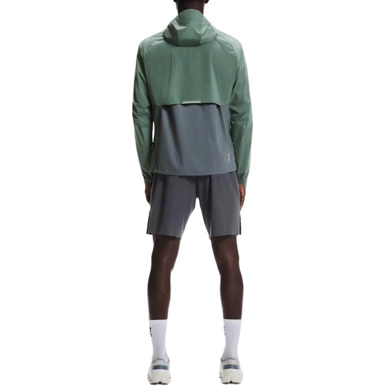 On Core Jacket Waterproof Color Block Hooded Zip Lg Sleeve Running Jacket Men Jackets 1ME10334582