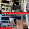 RHD For TOYOTA ROOMY    2024 Car leather gear Head Knob Gear Shift Collars Handbrake Cover interior  Accessories