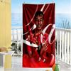 Yamal Spain Football Player Pose Beach Towel Soft Durable Quick-Dry Comfortable Lightweight