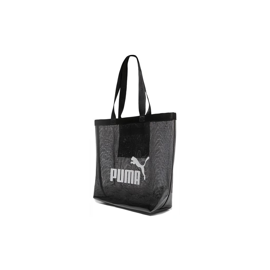 New PUMA Polyurethane Jelly Bag Shoulder Bag Handbag Regular Women's Black 078871-01