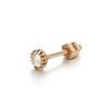 CRANNE 14k Gray Rough Diamond Piercing C24PG029