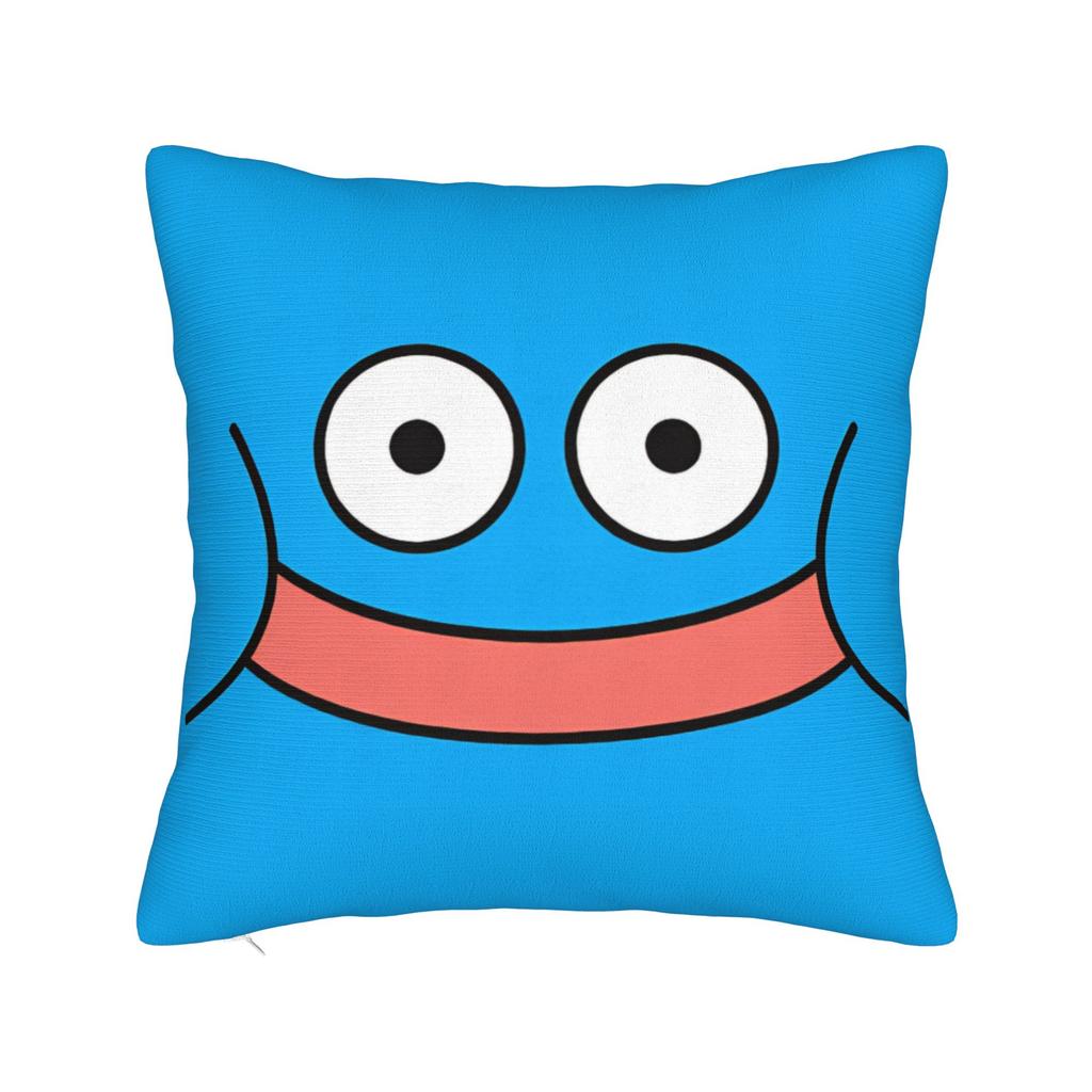 Anime D-Dragon q-Quest Slime Pillow Cover  Funny Pillow Case For Sofa Home Decor Comfy Cushion Cover Gift