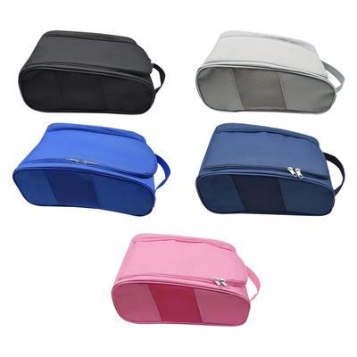 Golf Shoe Bag Carrier Zippered Lightweight Golf Accessories Portable Travel