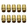 10 Pack Copper Magnetic Clasps Cord End Caps Leathers Rope End Caps for Jewelry