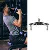 Doppel zu Einzel Adapterplatte T-Bar Row Klimmzug Kabelzug Maschinen Zubehör Training Gewichtsplatten-Verteilerstange Seilzugsystem