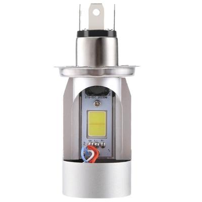 Precise H4 LED Headlight Bulb Motorcycle Hi/Lo With Angel Eye Daytime Running Light 25W 3000LM Super Bright 6000K