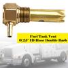 0.25" ID Hose Double Barb Fuel Tank Vent Assy FTA-V-50-02 For Peterbilt