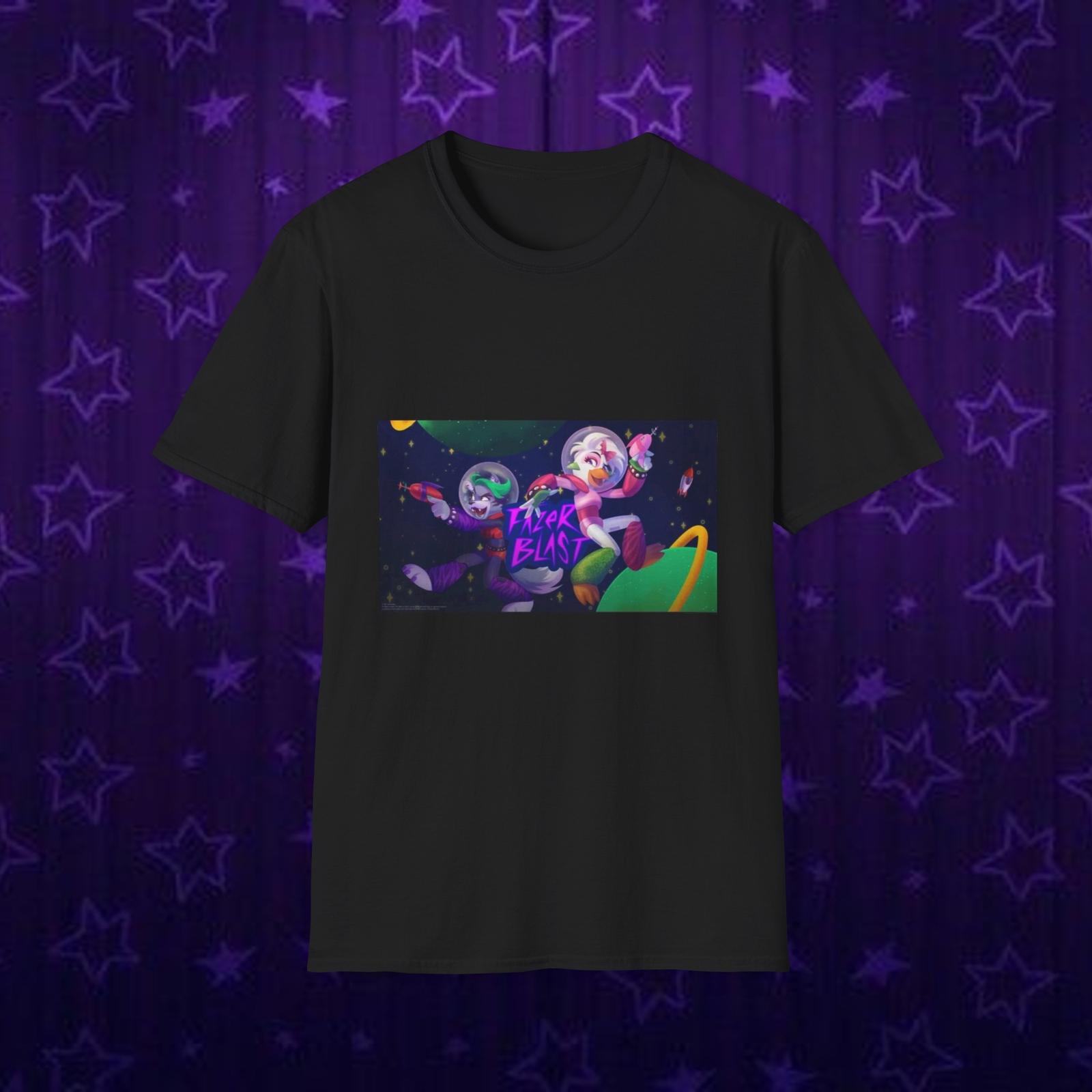 Security Breach Roxanne Wolf Glamrock Chica Fnaf Unisex Softstyle T-Shirt S