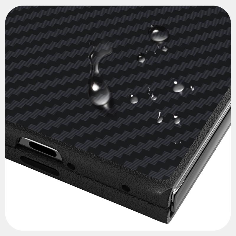 For Oppo Find N5 Case Magsafe Slim Rigid Metal Lens Magnetic Wireless Charger Carbon Fiber Phone Case Cover Grip New Arrival