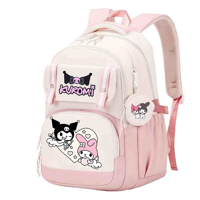 Animation Cartoon Printing Primary And Secondary School Students Lightweight Ridge Protection Backpack Large Capacity Campus School Bag