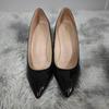 Sexy Stiletto-Pumps mit spitzer Zehenpartie aus Lackleder für Damen, Rot, Büro-Hochzeitsschuhe