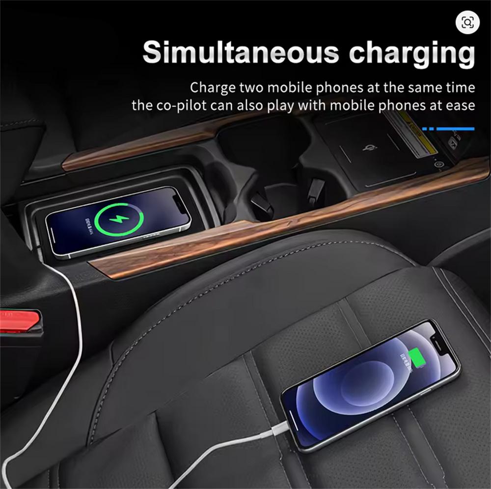 For Honda CRV 2017-2022 Car Wireless Charger Pad Fast Charging Mat Charger Pad