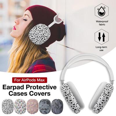 Earpad Earcup Protective Case Cover Headphone Printed Skin Cover For Airpodss Max Headset Silicone Printed Protective Case