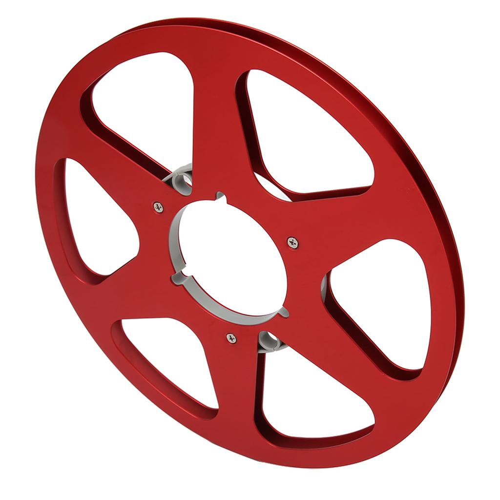 14 Bobina de Fita Vazia de 10 Polegadas Nab Open Reel Sound Liga de Alumínio 6 Furos de Resistência ao Vento Fita Vazia