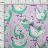 oneOone Cotton Flex Blush Pink Fabric Kawai Craft Projects Decor Fabric Printed By The Yard 40 Inch