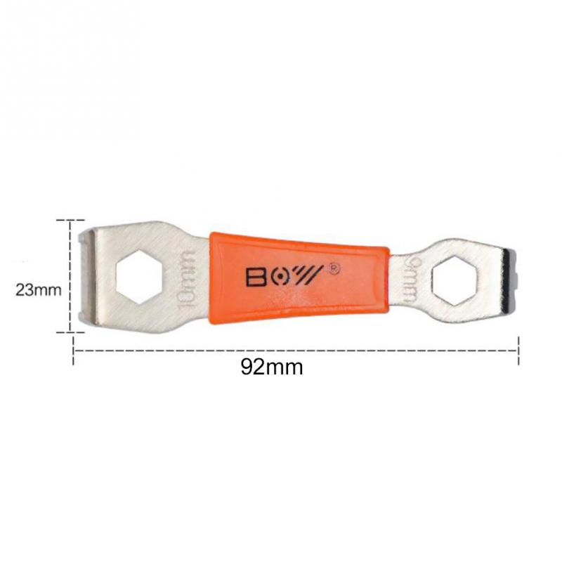 Tragbarer Multifunktions-Fahrradkettenblatt-Schlüssel Kurbelgarnitur Schraube Festes Kettenblatt