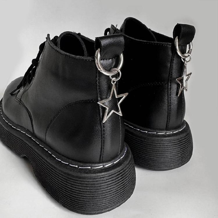 Pack of 2 Stylish Punk Shoe Buckles Adornments Unique Accessories for a Fashionable Look Shoe Buckles with Punk Styles