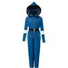 Women's Winter Outdoor Fashion One-Piece Ski Suit Sports Ski Set Zipper Hooded Ski Suit