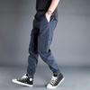 Men's Fashionable Multi-Pocket Cargo Pants: Autumn/Winter Thick Joggers with Loose Fit and Tapered Legs
