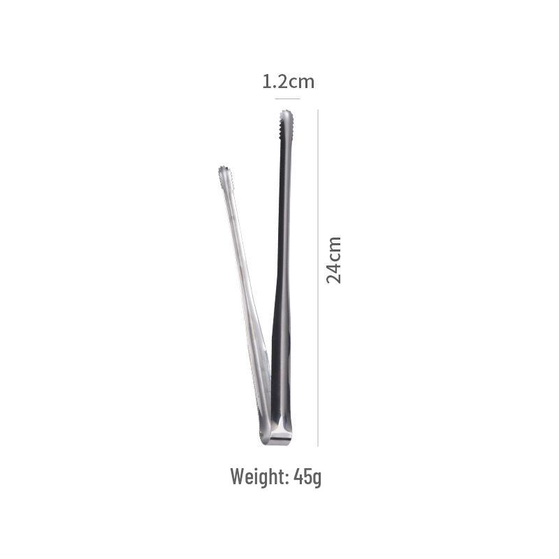 304 Stainless Steel Anti-Scald Buffet and Barbecue Tongs